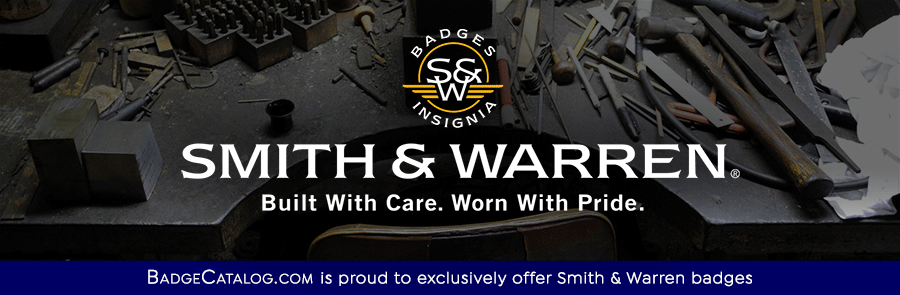 Badge made by smith & warren, not smith & wesson.  they make guns